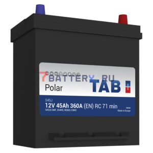 аккумулятор таб полар джис 45 ач