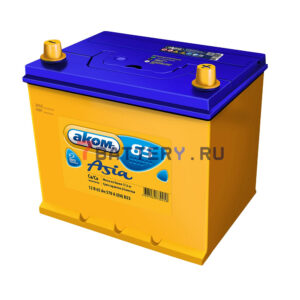 аккумулятор аком азия 65 ач
